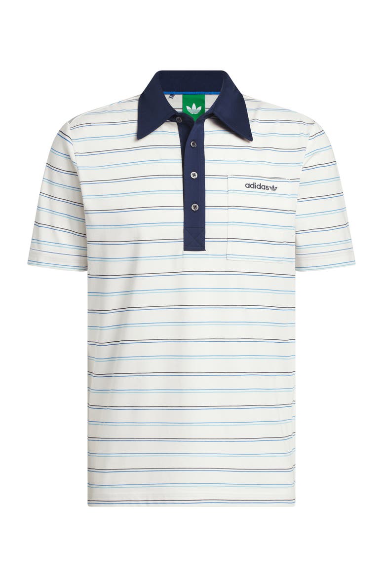 Stripe Golf Polo, Alternate, color, CHALK WHITE