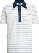adidas Stripe Golf Polo