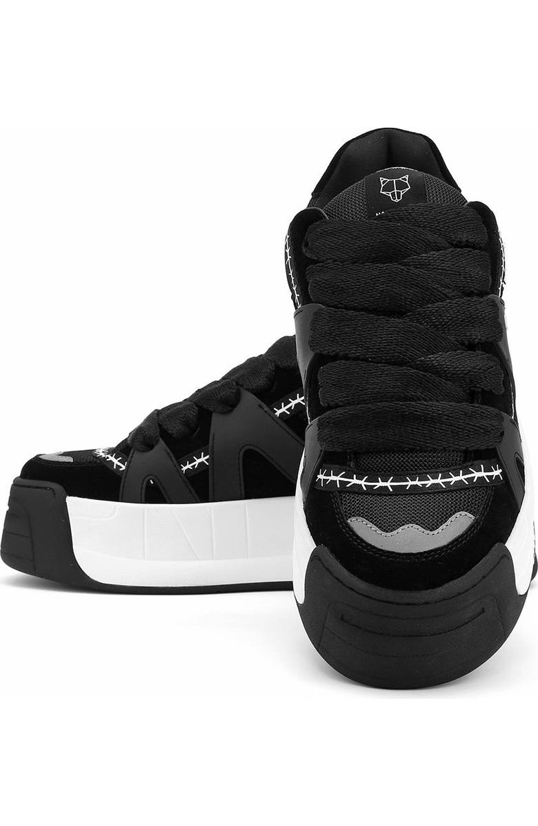 Naked Wolfe Slide Sneaker, Alternate, color, Black