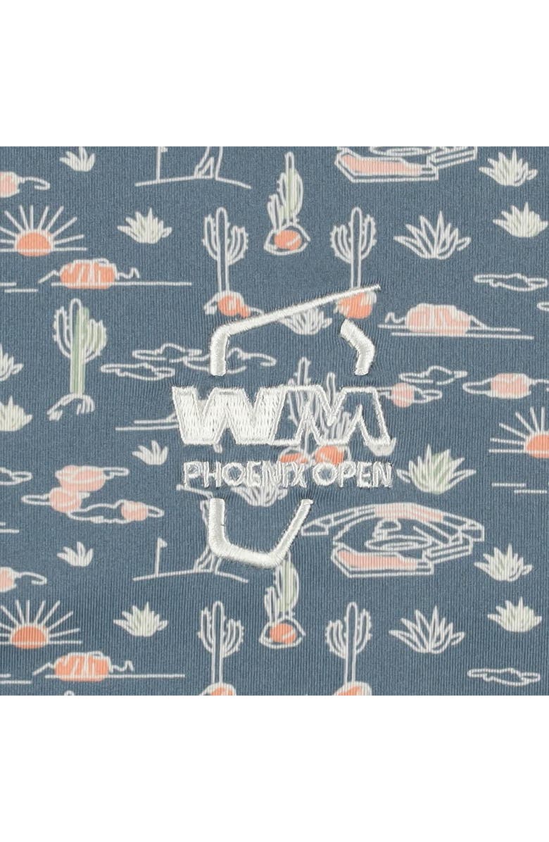 FOOTJOY Men's FootJoy  Blue WM Phoenix Open ProDry All Over Print Polo, Alternate, color, Blue