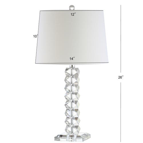 JONATHAN Y JONATHAN Y JULIA CRYSTAL LED TABLE LAMP 