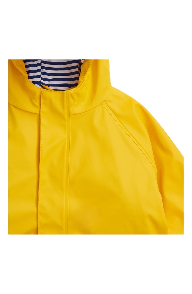 Magnetic Me Hooded Citrus Raincoat, Alternate, color, 