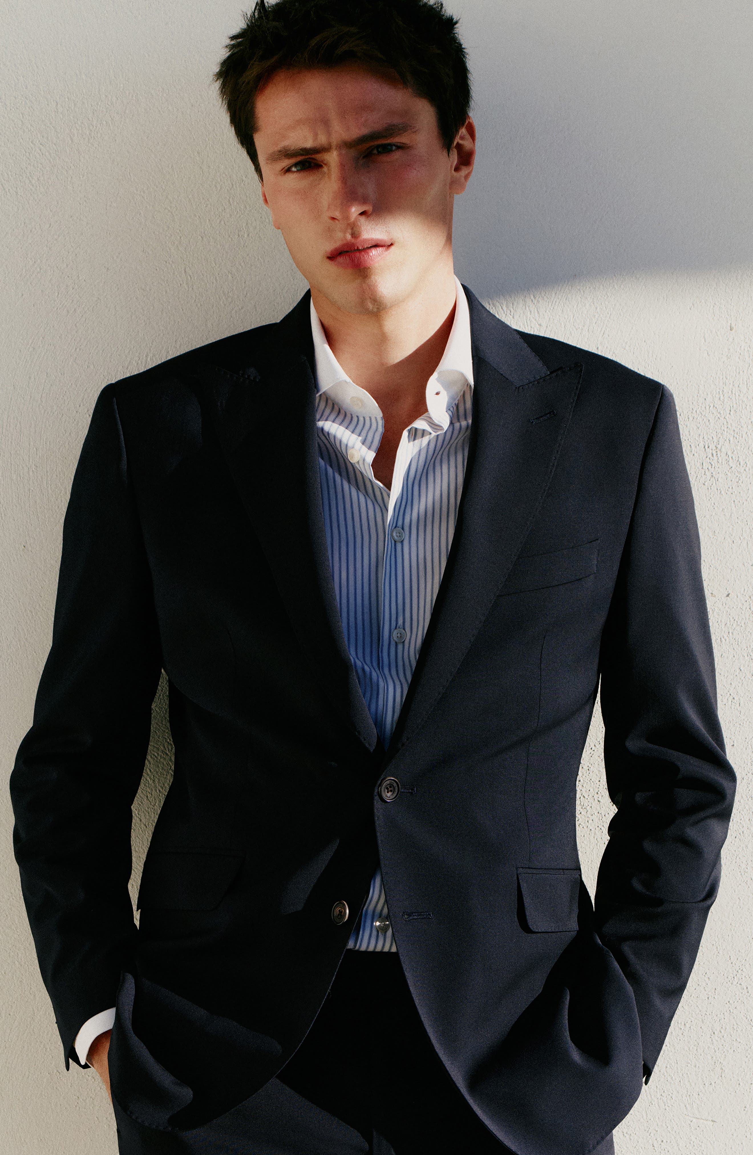 MANGO Venice Slim Fit Virgin Wool Jacket (Men) | Nordstrom