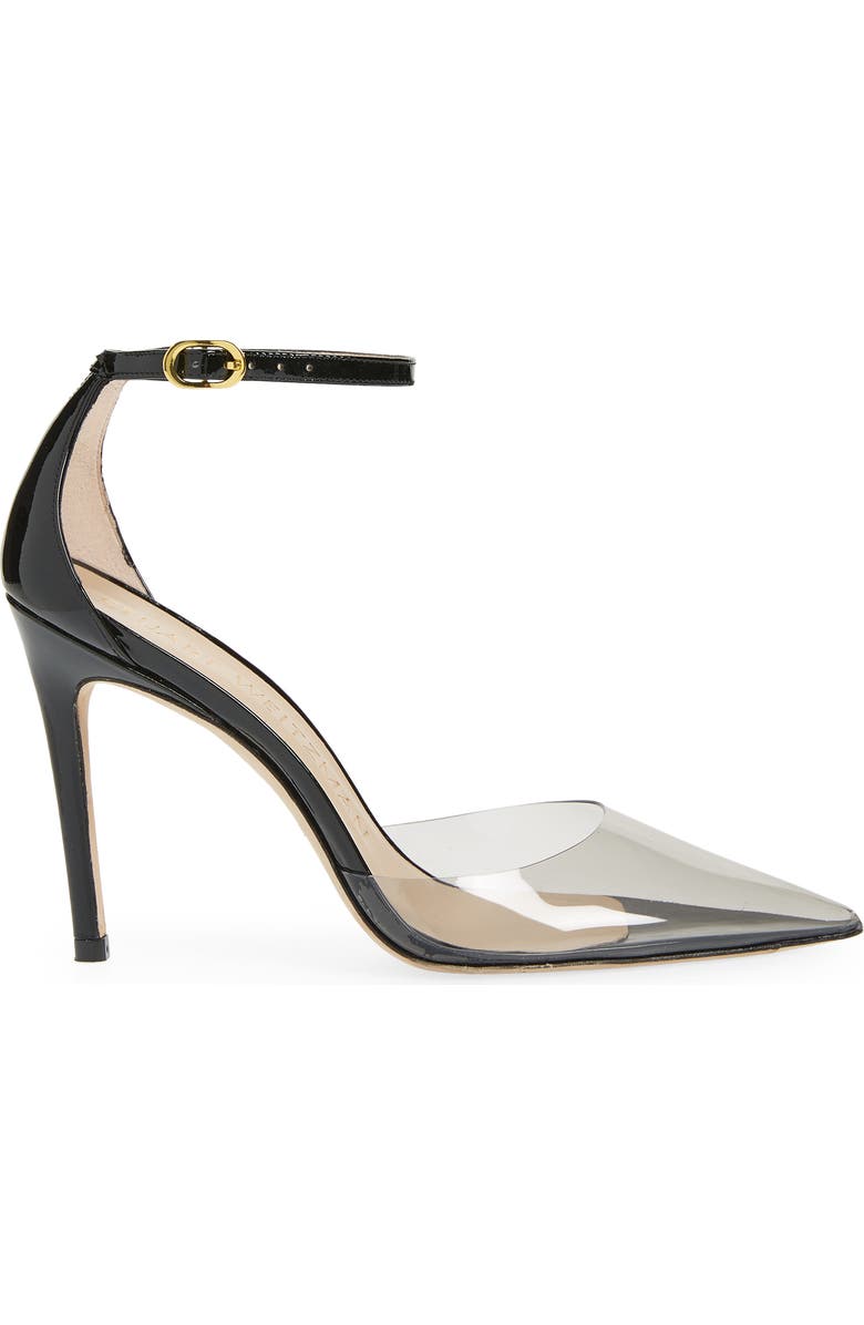 Stuart Weitzman Stuart PVC Pointed Toe Pump, Alternate, color,
