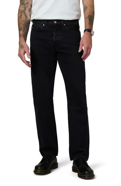 Joe's The Roux Relaxed Straight Leg Jeans In Black