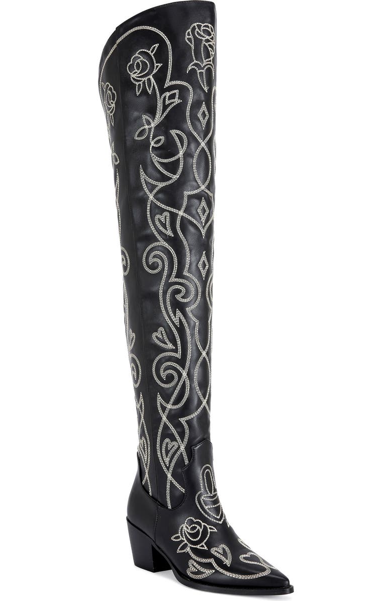 AZALEA WANG Kess Over the Knee Boot, Main, color,