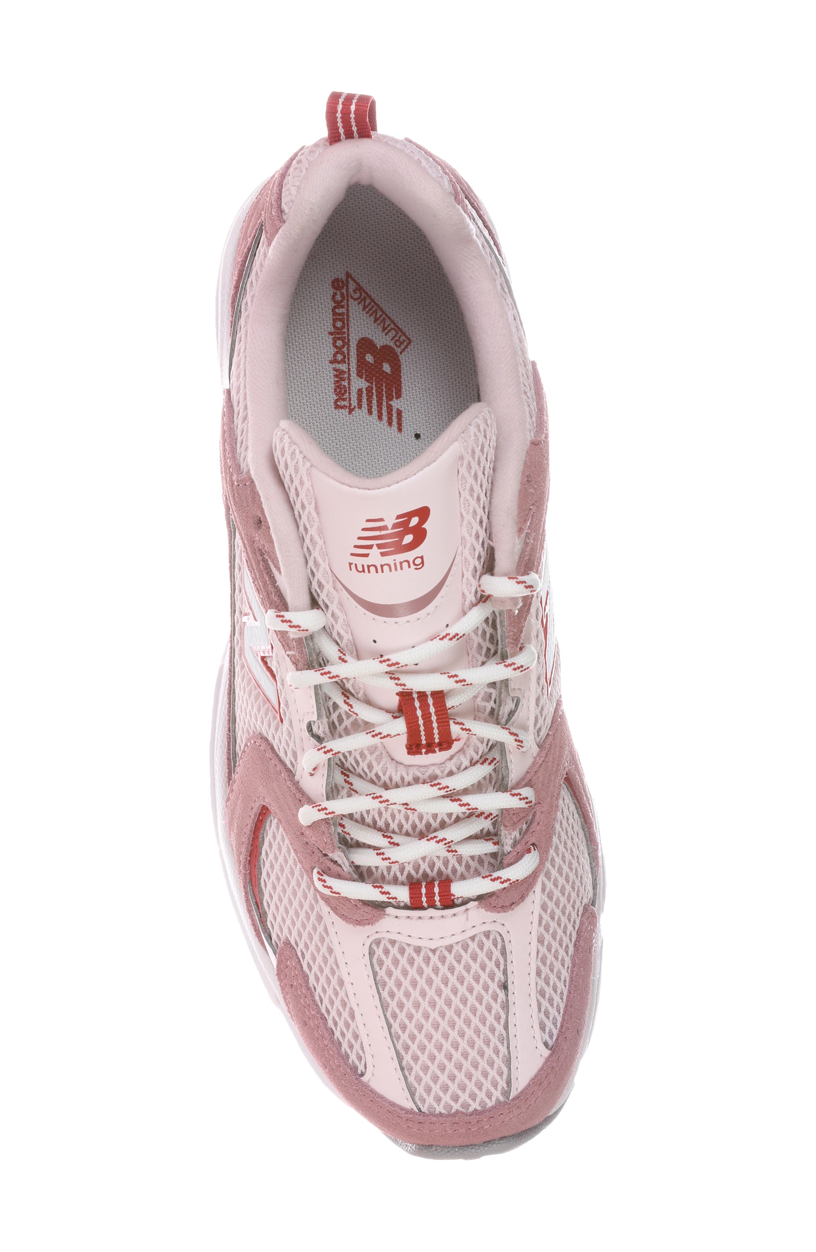 New Balance Gender Inclusive 530 Sneaker, Alternate, color, Rosewood/ Pink Salt