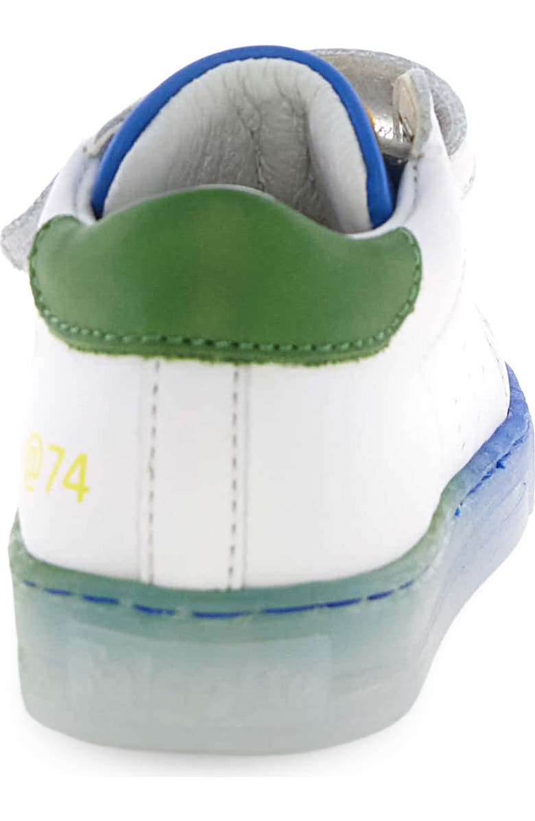 Naturino Kids' Falcotto Salazar 3 VL Sneaker, Alternate, color, White/ Blue/ Green