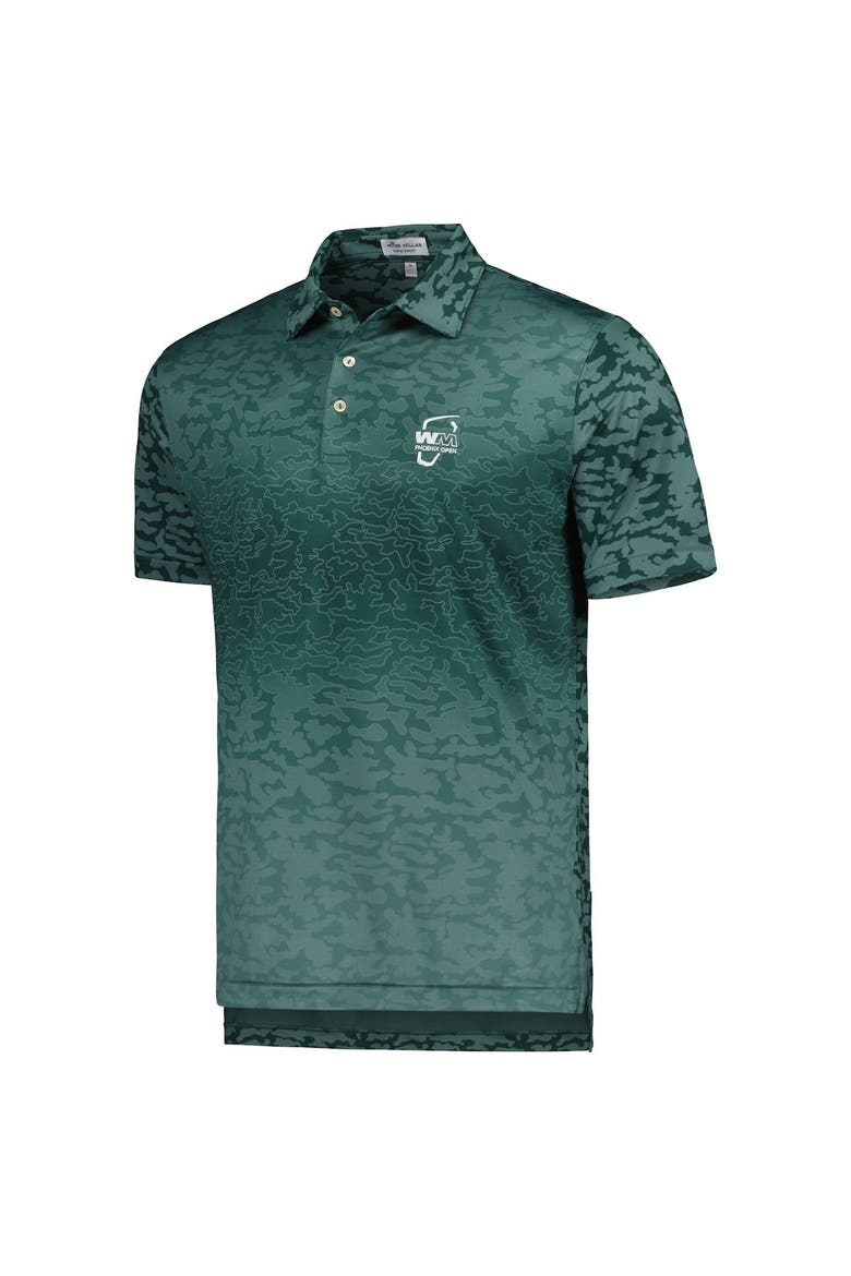 Men's Peter Millar Green WM Phoenix Open Sail Jersey Polo, Alternate, color, Green