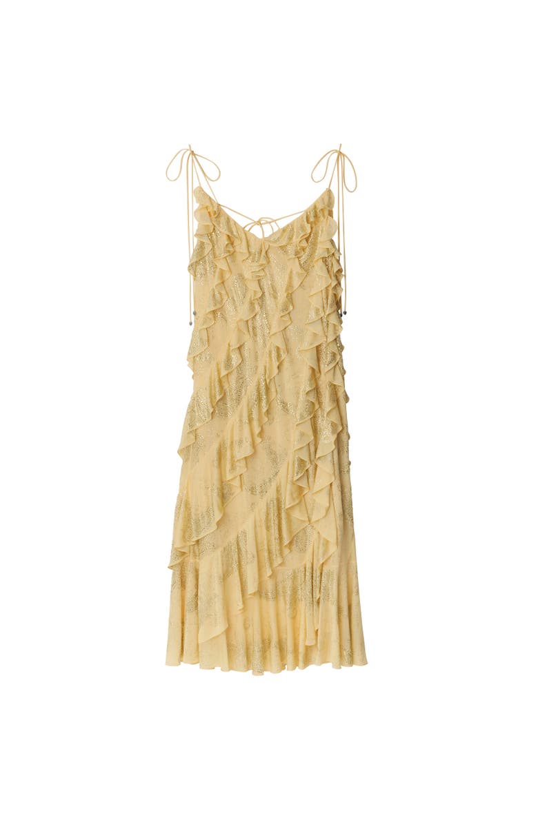 Burberry Crystal Paisley Jersey Dress, Alternate, color, 