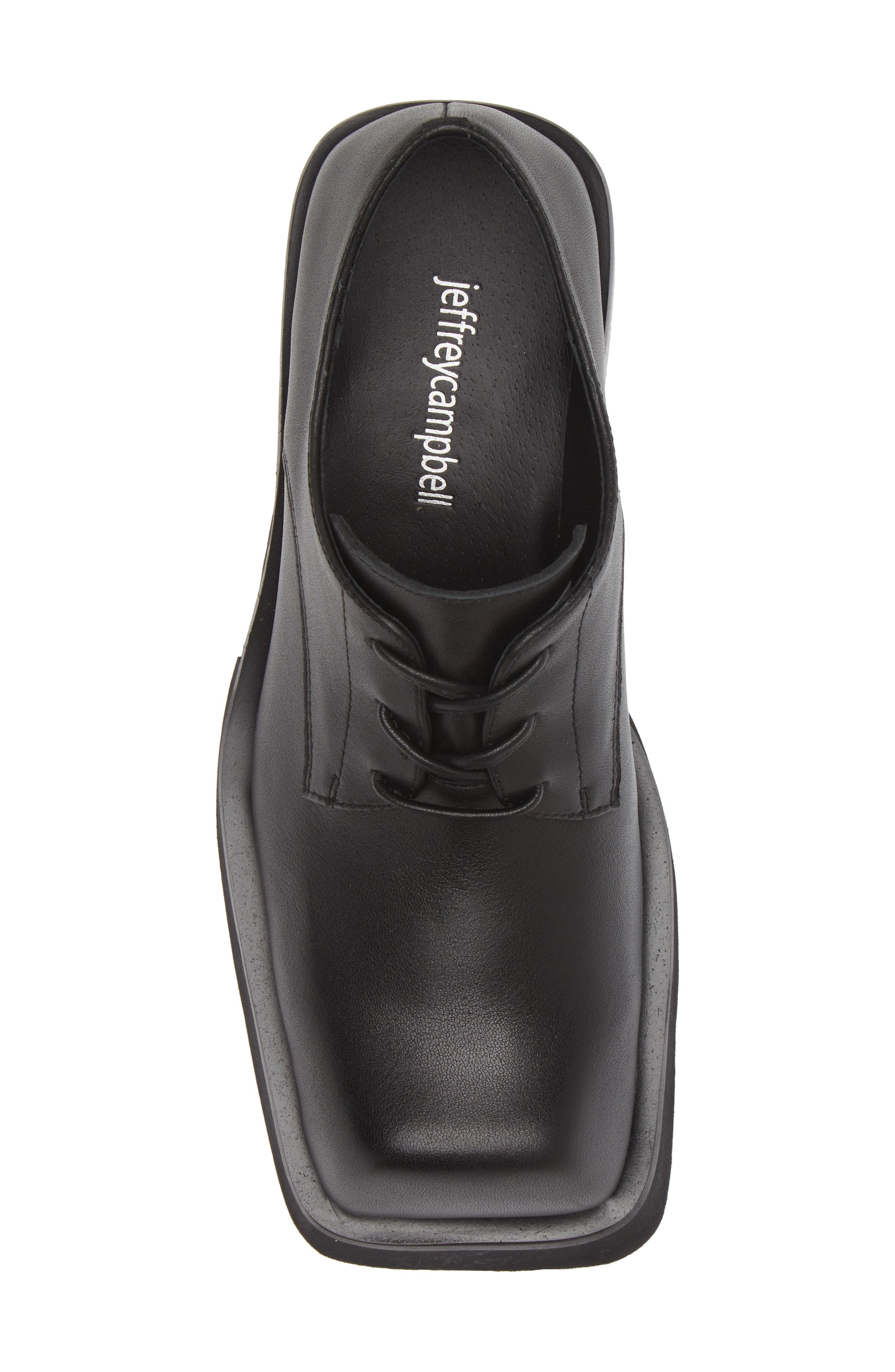 Jeffrey Campbell Intellect Square Toe Platform Derby, Alternate, color, 