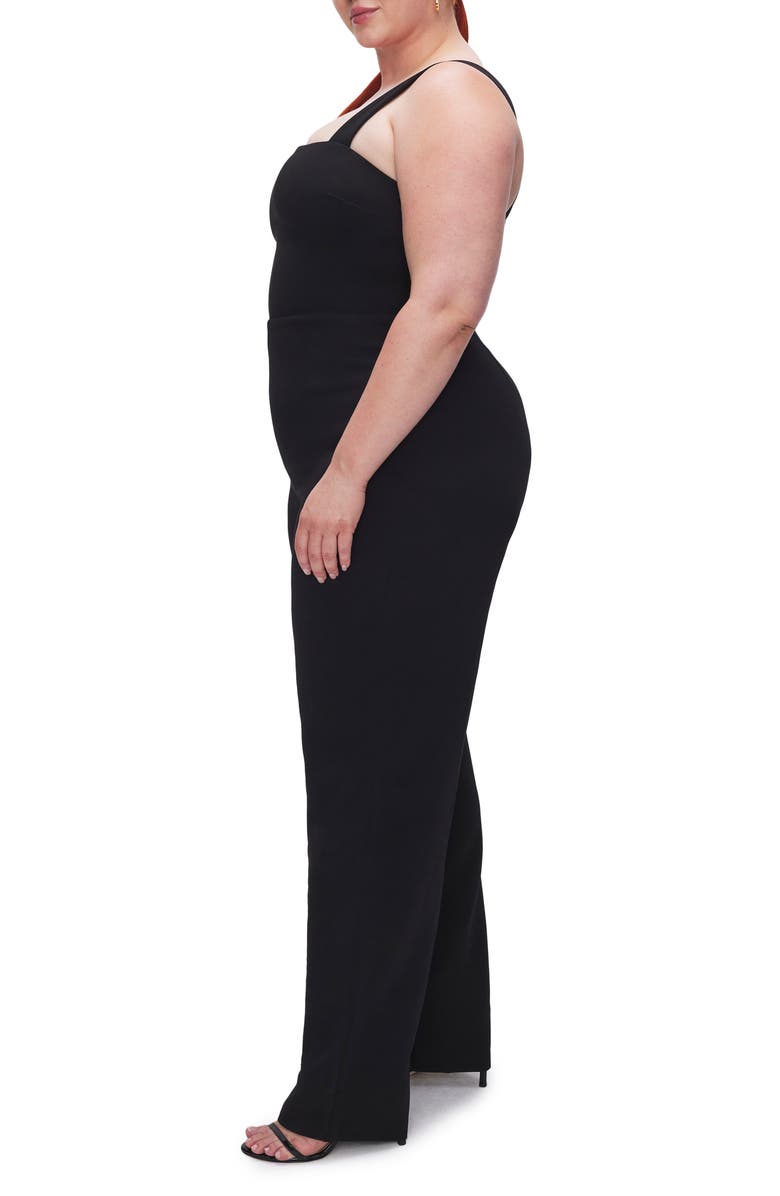 Good American Luxe Column Jumpsuit, Alternate, color, 