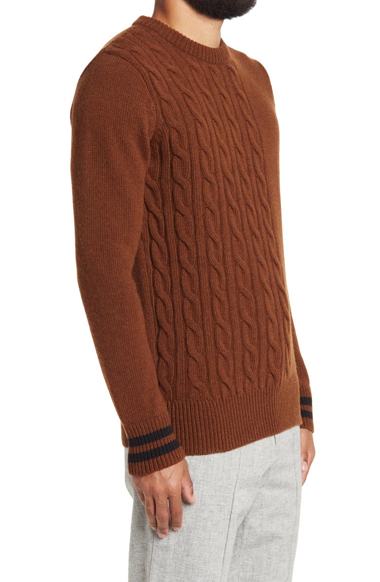Oliver Spencer Blenheim Jumper Ferne Wool Sweater, Alternate, color,