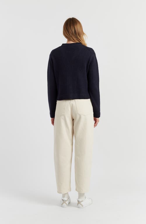 Chinti & Parker Pure Cashmere Cardigan In Blue