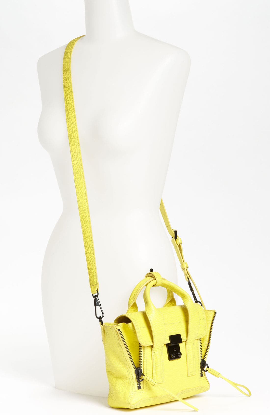 3.1 Phillip Lim 'Mini Pashli' Leather Satchel, Alternate, color, 