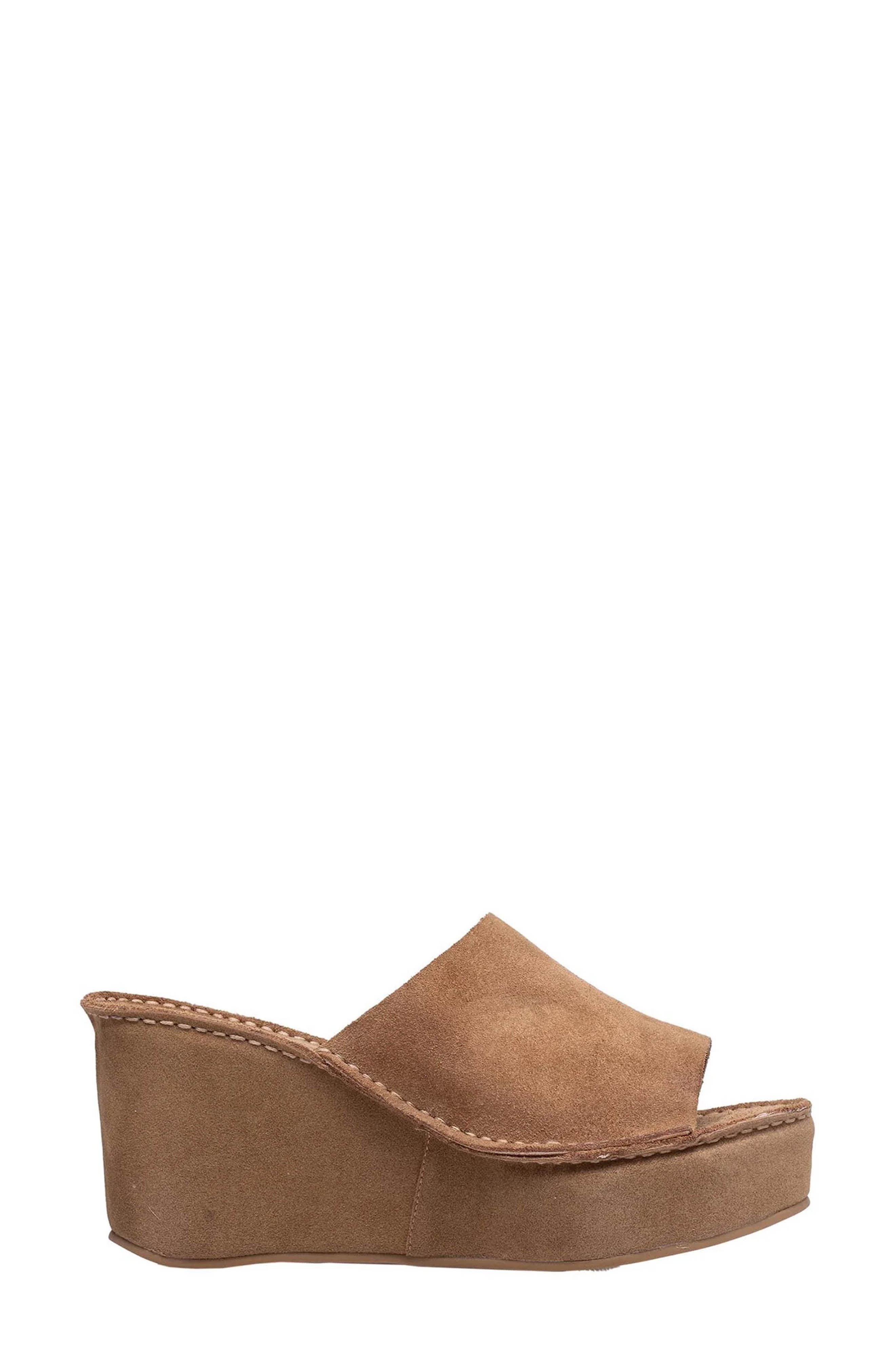 ANTELOPE Wesley Platform Wedge Sandal, Alternate, color, Taupe