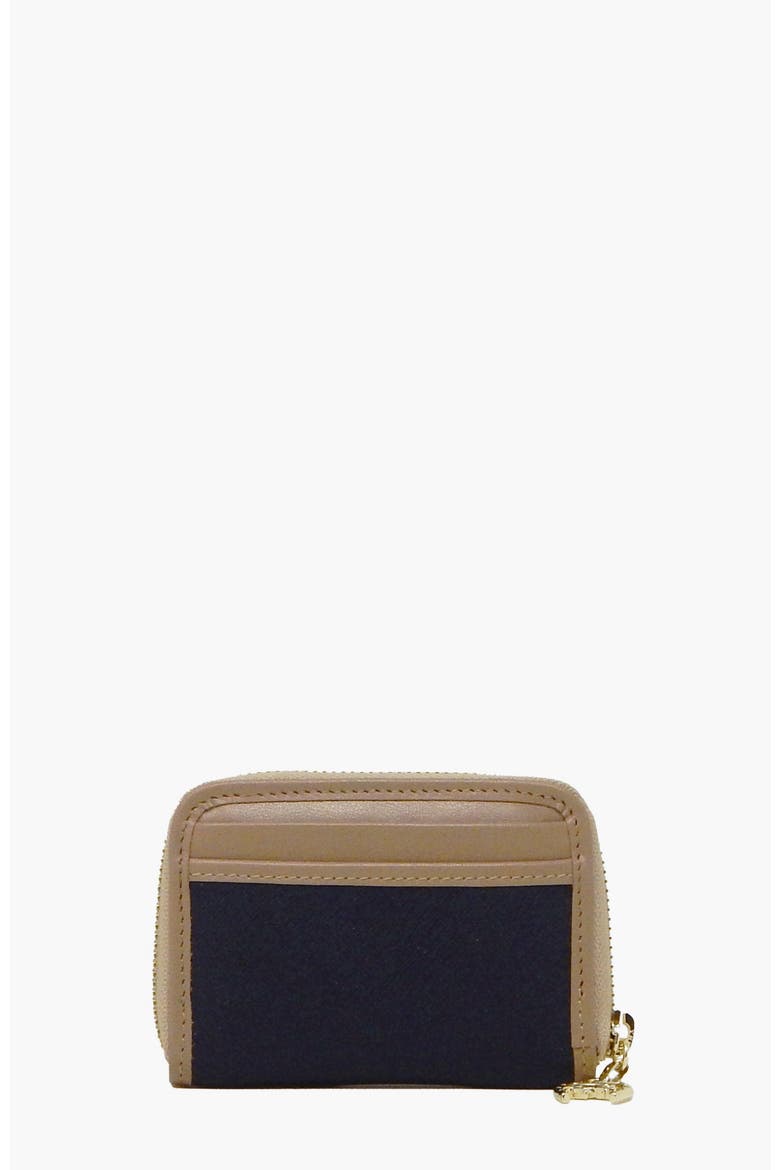 Charming Card Holder 275, Alternate, color, Navy / Beige