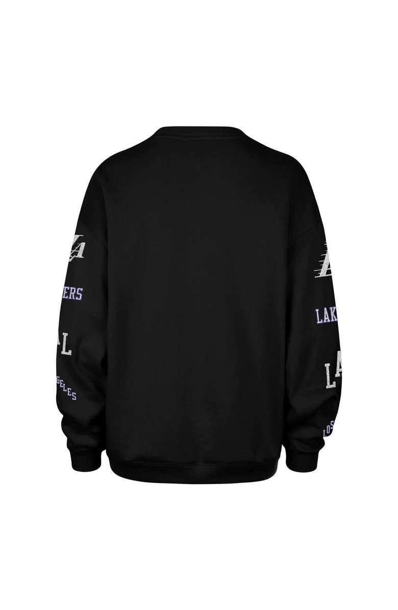 '47 Women's '47  Black Los Angeles Lakers 2025/26 City Edition Go Big Oversized Sweatshirt, Alternate, color, Black