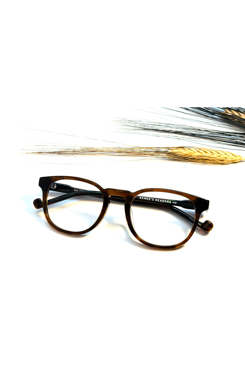 Ilya Computer Blue Light Reading Glasses, Alternate, color, Chestnut Tortoise