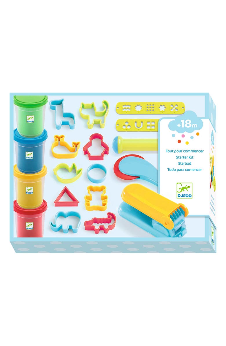 Djeco Introduction to Dough Playset, Alternate, color, Multi