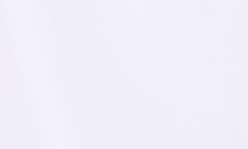 Calvin Klein Cowl Drape Neck Mesh Knit Top In White