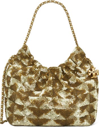 Sequin hobo bag online