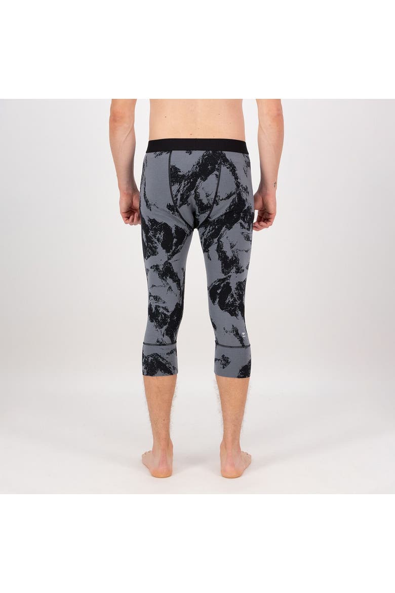 Cascade 3/4 Legging - Men's, Alternate, color, Mtn Pixel Grey