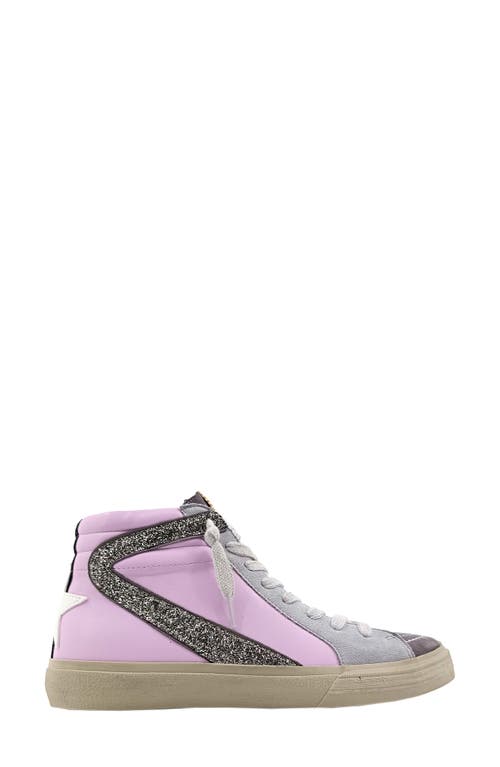 Shushop Rooney High-top Sneaker In Lilac