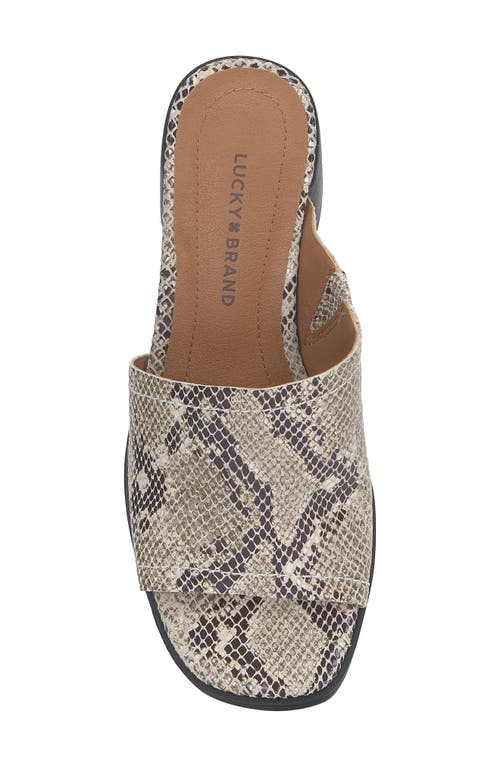 LUCKY BRAND LUCKY BRAND JAMIRA SLIDE SANDAL 