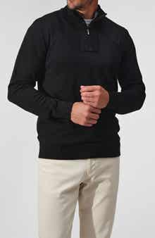 Montagna Quarter Zip Merino Wool Sweater