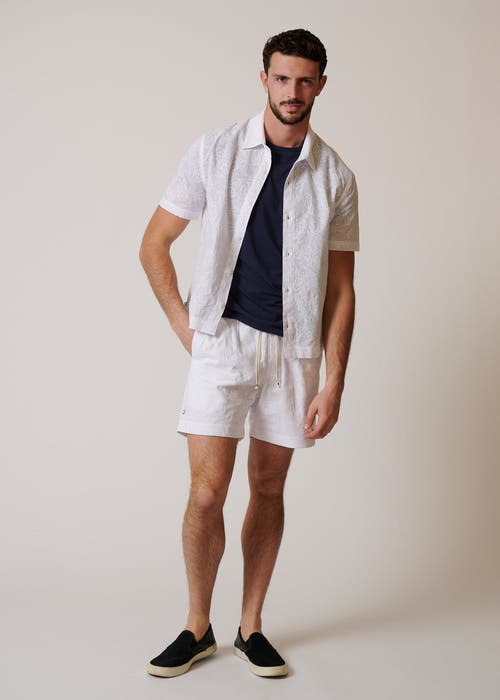Leisure Lab Puerto Escondido Button Up In White