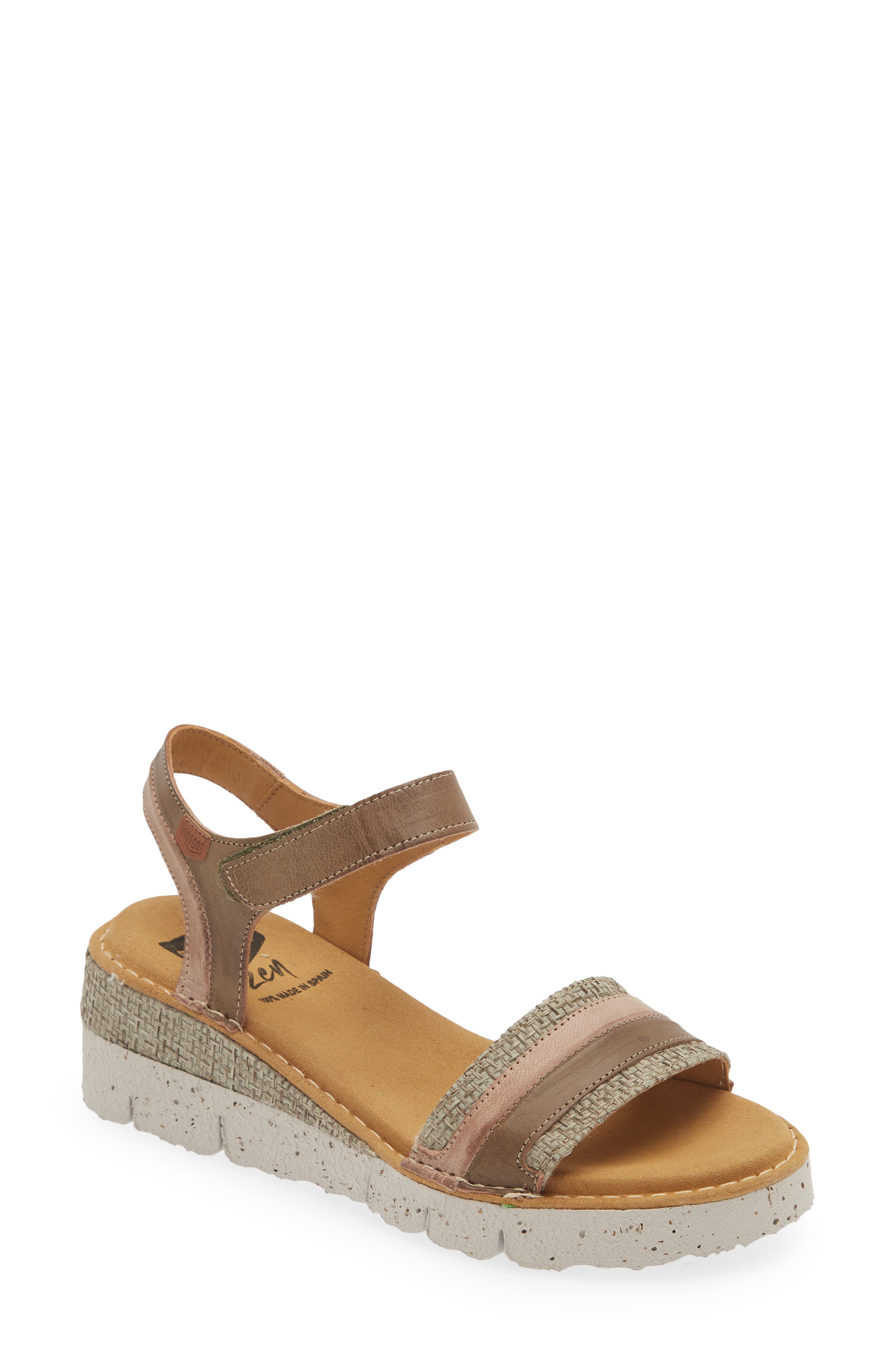On Foot Catalina Wedge Sandal, Main, color, 