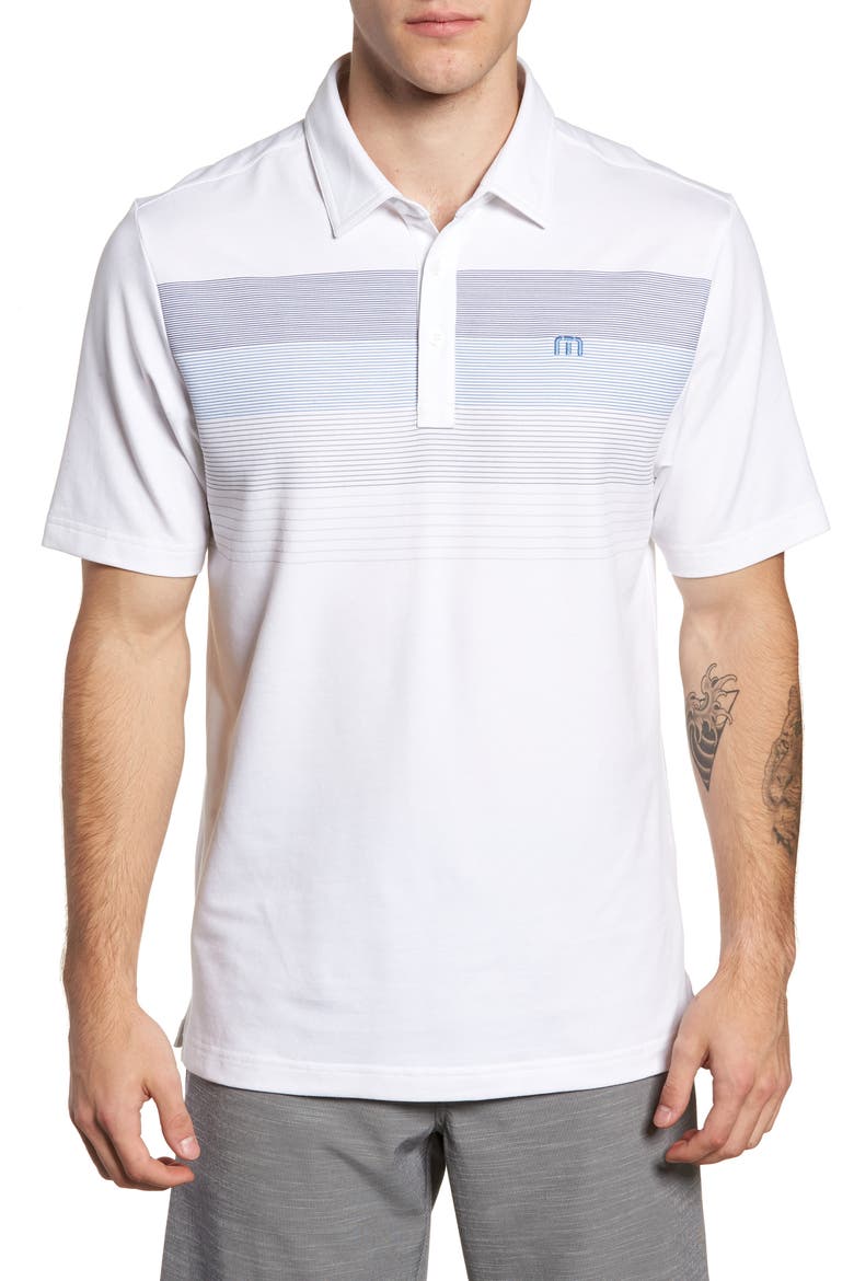 Regular Fit Polo, Main, color, WHITE