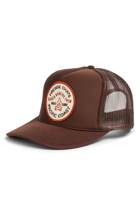 Fireside Chats Patch Trucker Hat