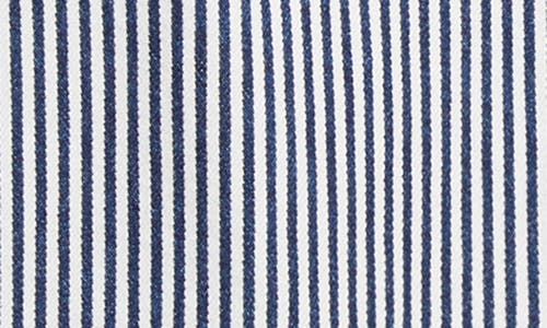 Jw Anderson Striped Pattern Front Pockets Long Sleeves Jacket In Blue