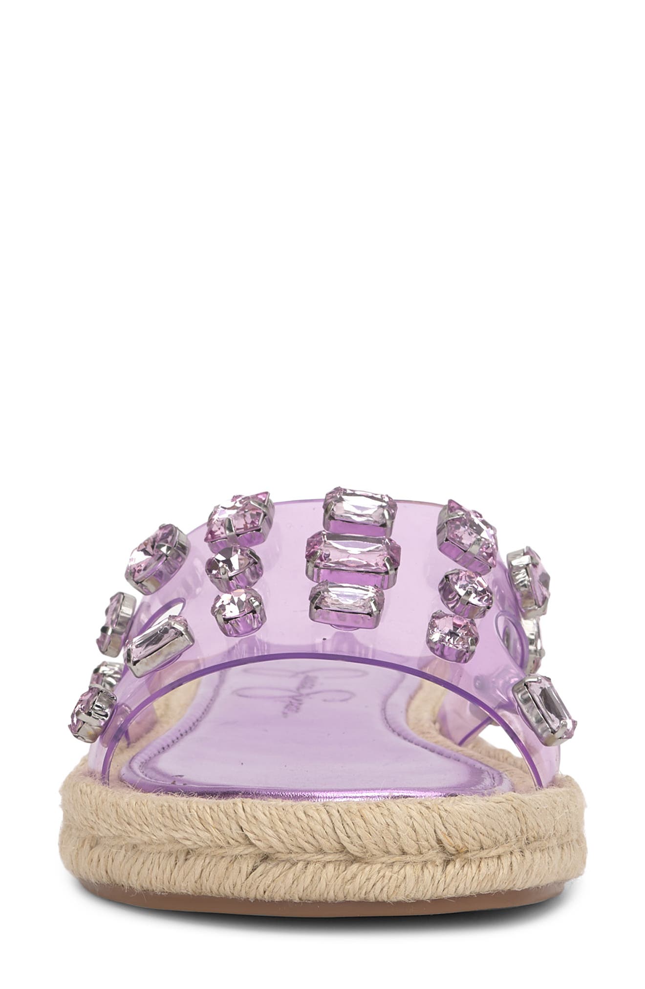 Jinka Espadrille Slide Sandal, Alternate, color, PALE PURPLE