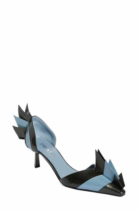 Prada Colorblock Pointed Toe d'Orsay Pump