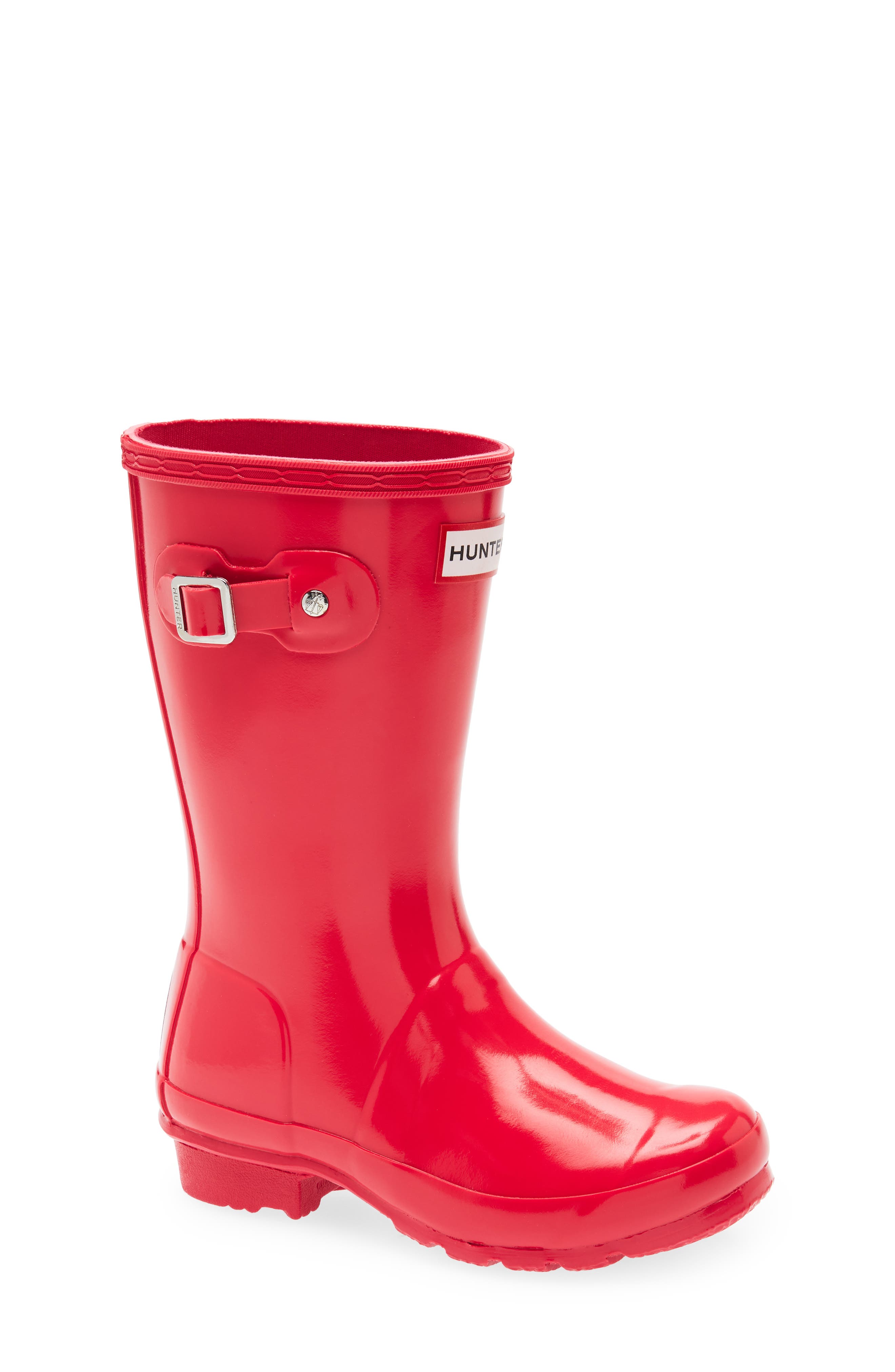 Kids' Original Gloss Waterproof Rain Boot, Main, color, BRIGHT PINK