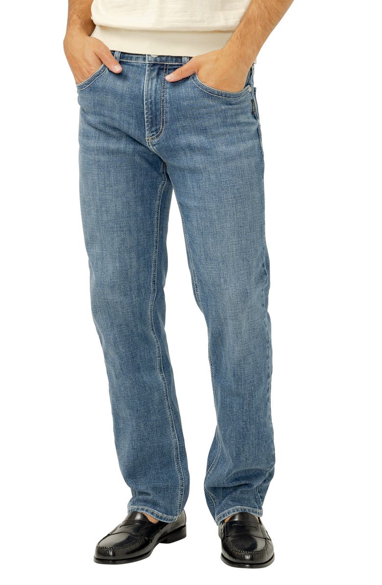 Silver Jeans Co. Grayson Classic Fit Straight Leg Jeans, Main, color, Paraiso