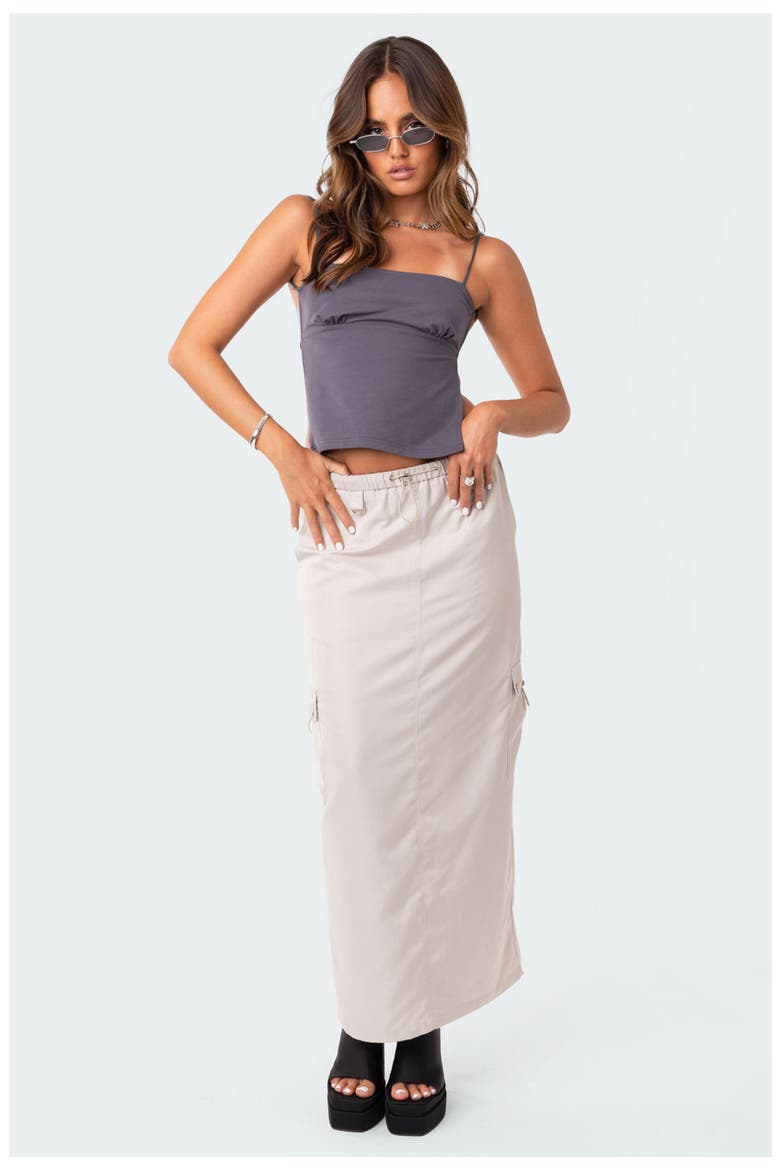 Jinx Open Back Tank Top, Alternate, color, GRAY
