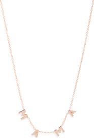 THE SIS KISS Mini Mama Necklace
