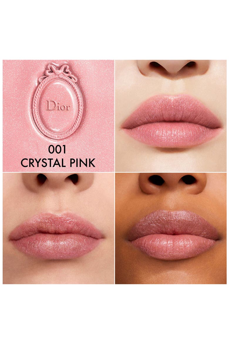 Médallion & Sparkly Lip Balm (Limited Edition), Alternate, color, CRYSTAL PINK
