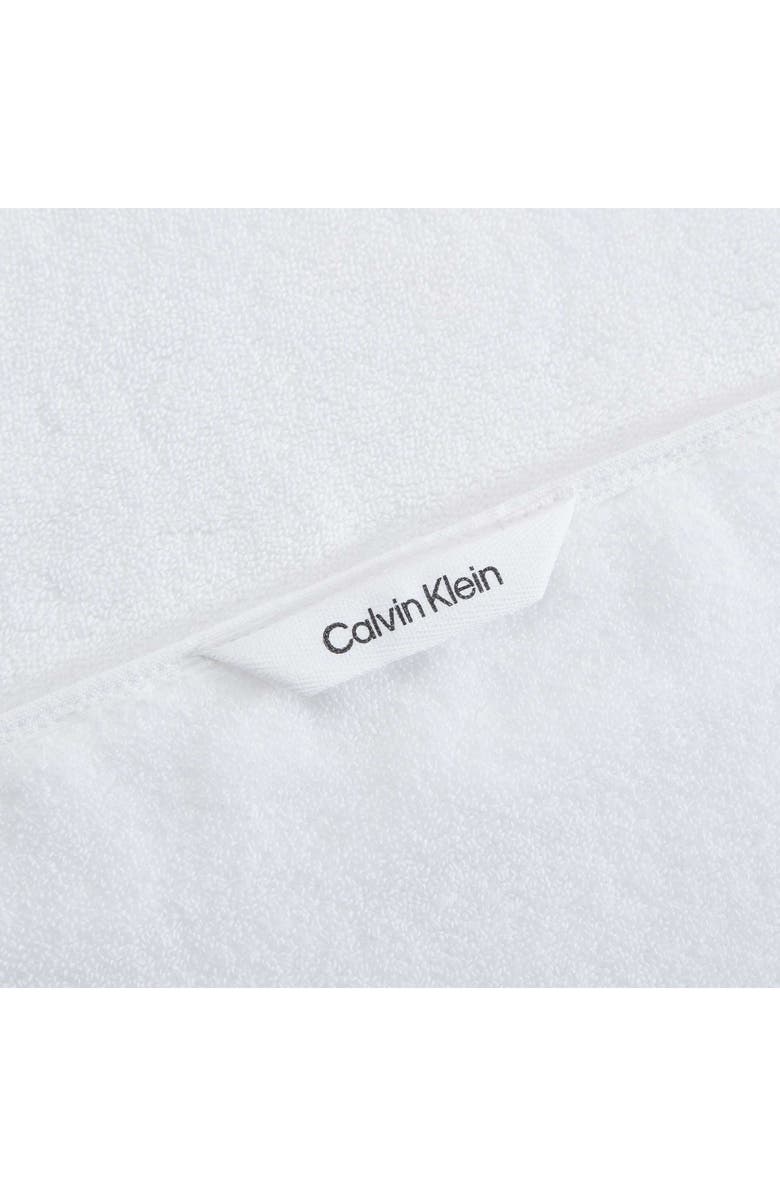 Calvin Klein Home Iconic 3-Piece Towel Set, Alternate, color, White