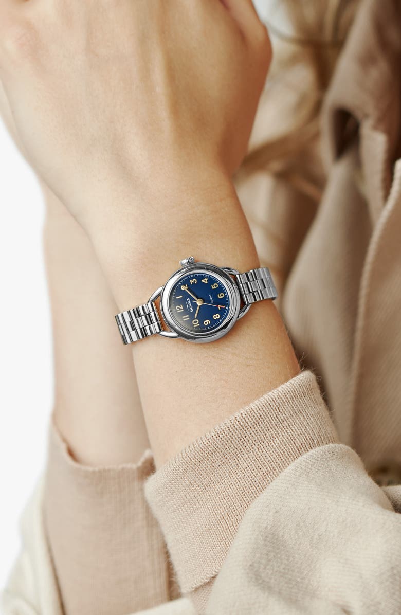 Shinola Runabout Bracelet Watch, 25mm, Alternate, color, 