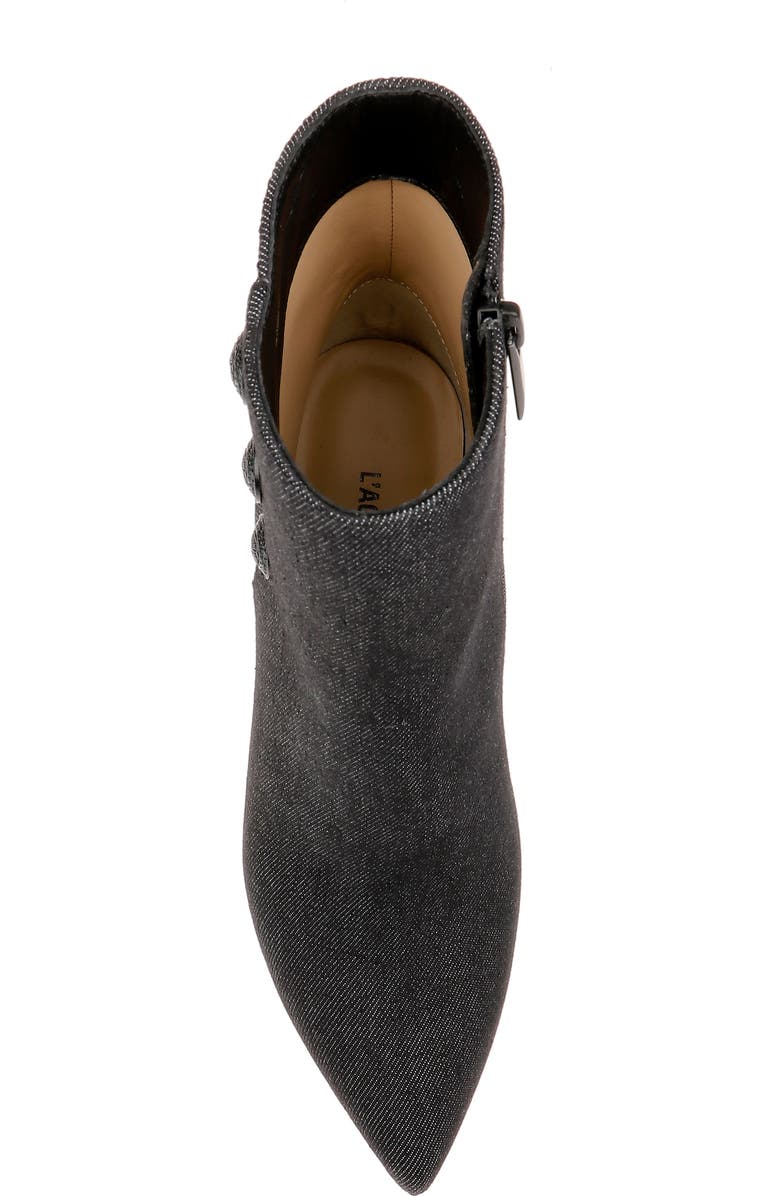 L'AGENCE Theodora Pointed Toe Bootie, Alternate, color,