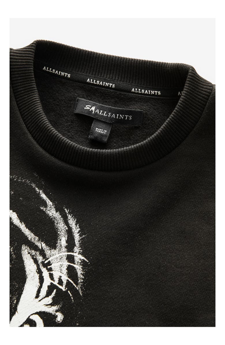 smALLSAINTS by ALLSAINTS Kids' Tiger Cotton Graphic Sweatshirt, Alternate, color, 