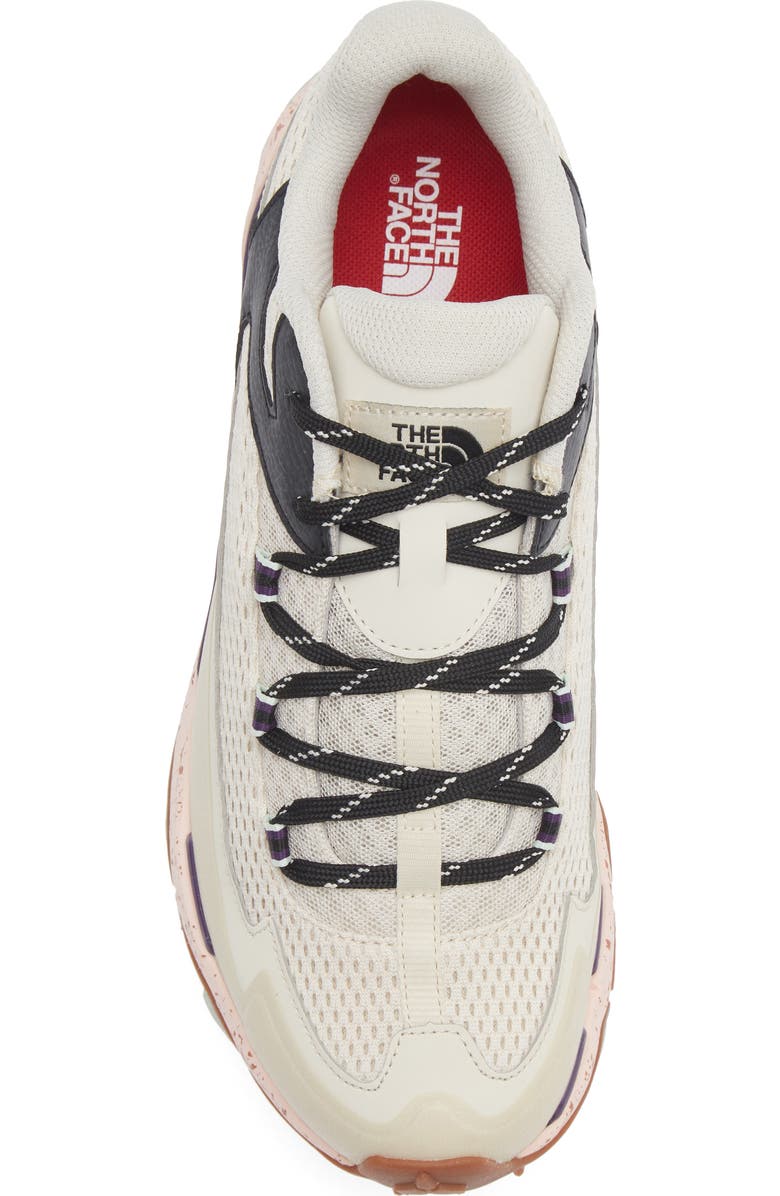 The North Face VECTIV Taraval Water Resistant Trail Running Sneaker, Alternate, color, Off White