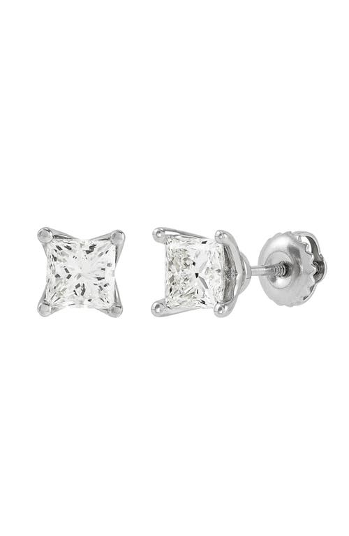Frankie & Zoe Lab Grown Diamond Stud Earrings In Gold