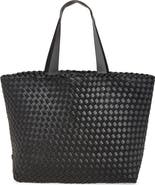 NAGHEDI Como Medium Woven Tote