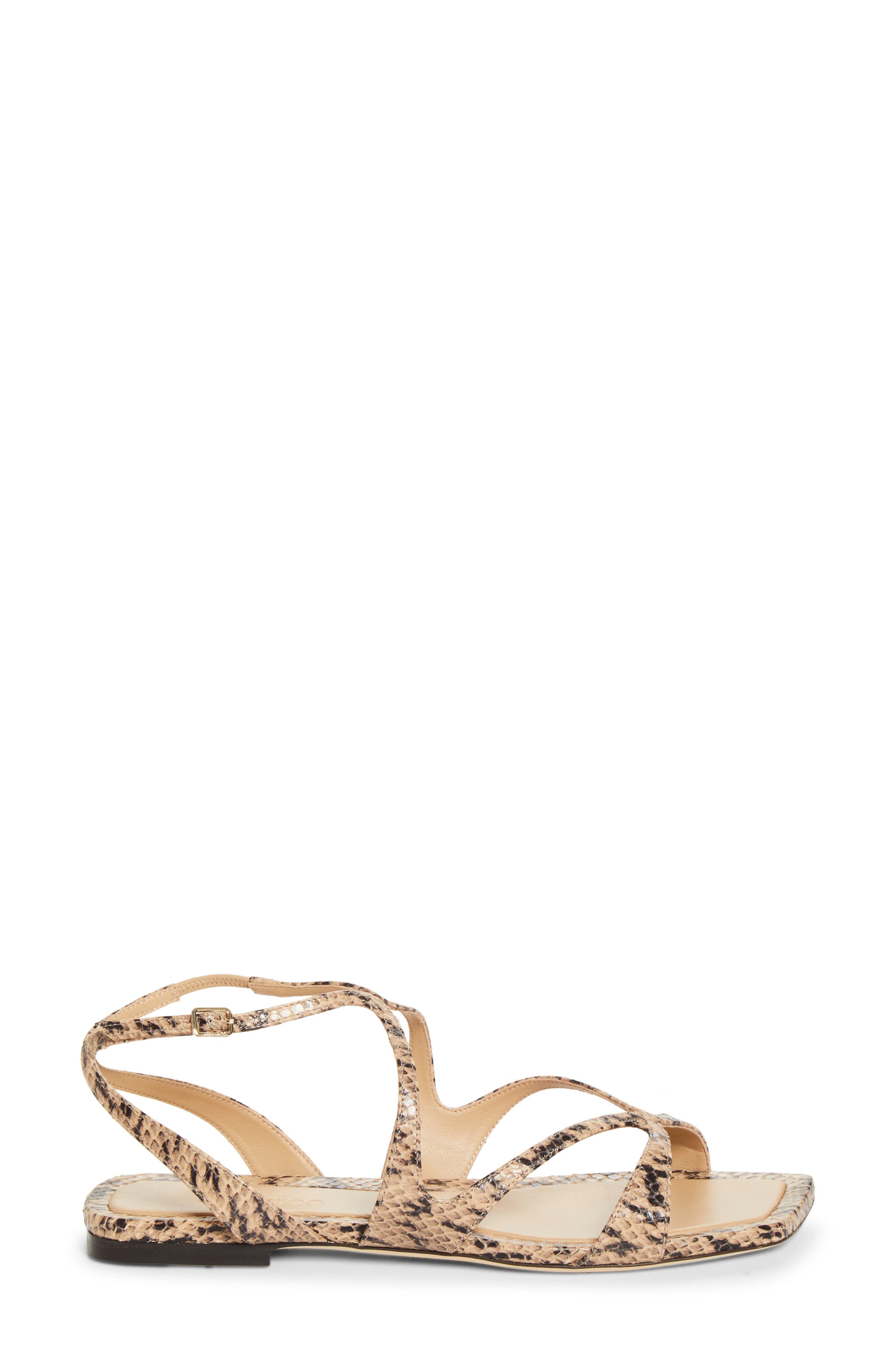 Jimmy Choo Ayla Strappy Sandal, Alternate, color, Chai